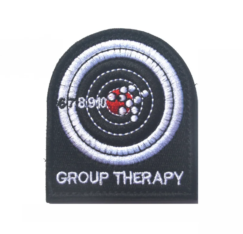 The Target Shooting Tactical US Made Group Therapy patch Combat Army Hook/loop Patch badge | Дом и сад