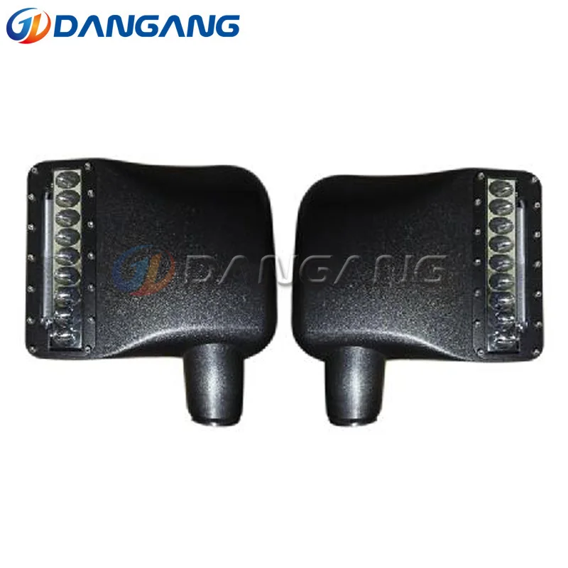 

Black Cover Led Turn Signal Mirror For J eep Wrangler Amber Rear View Side Mirror Turn Signal Light For Jeep Wrangler JK 07-16