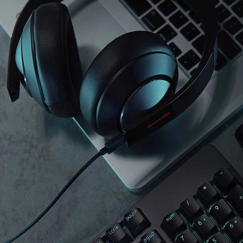 2018 НОВЕЙШИЕ Наушники для хiaomi mi Ga ng наушники 7 1 Virtual Surround стерео с подсветкой
