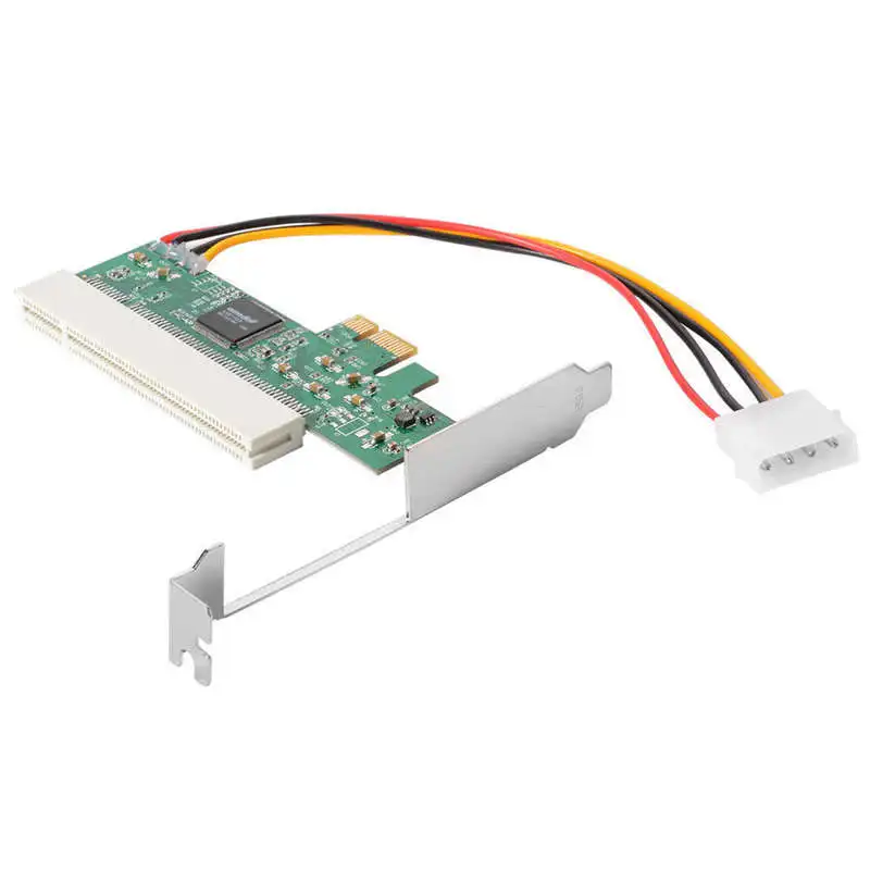 PCI-Express To PCI Adapter Card PCI-E X1/X4/X8/X16 Slot With 4 Pin Power Cable | Компьютеры и офис
