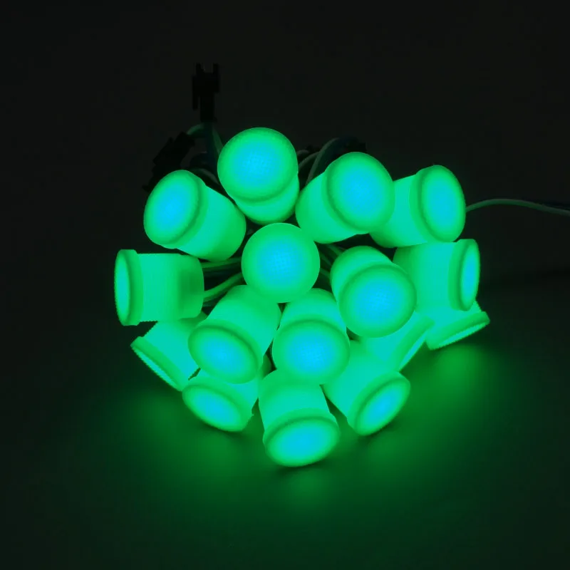 Адресуемых полный цвет 20 мм Диаметр DC5V UCS1903 RGB светодиодный модуль smart 0 24 W SMD5050