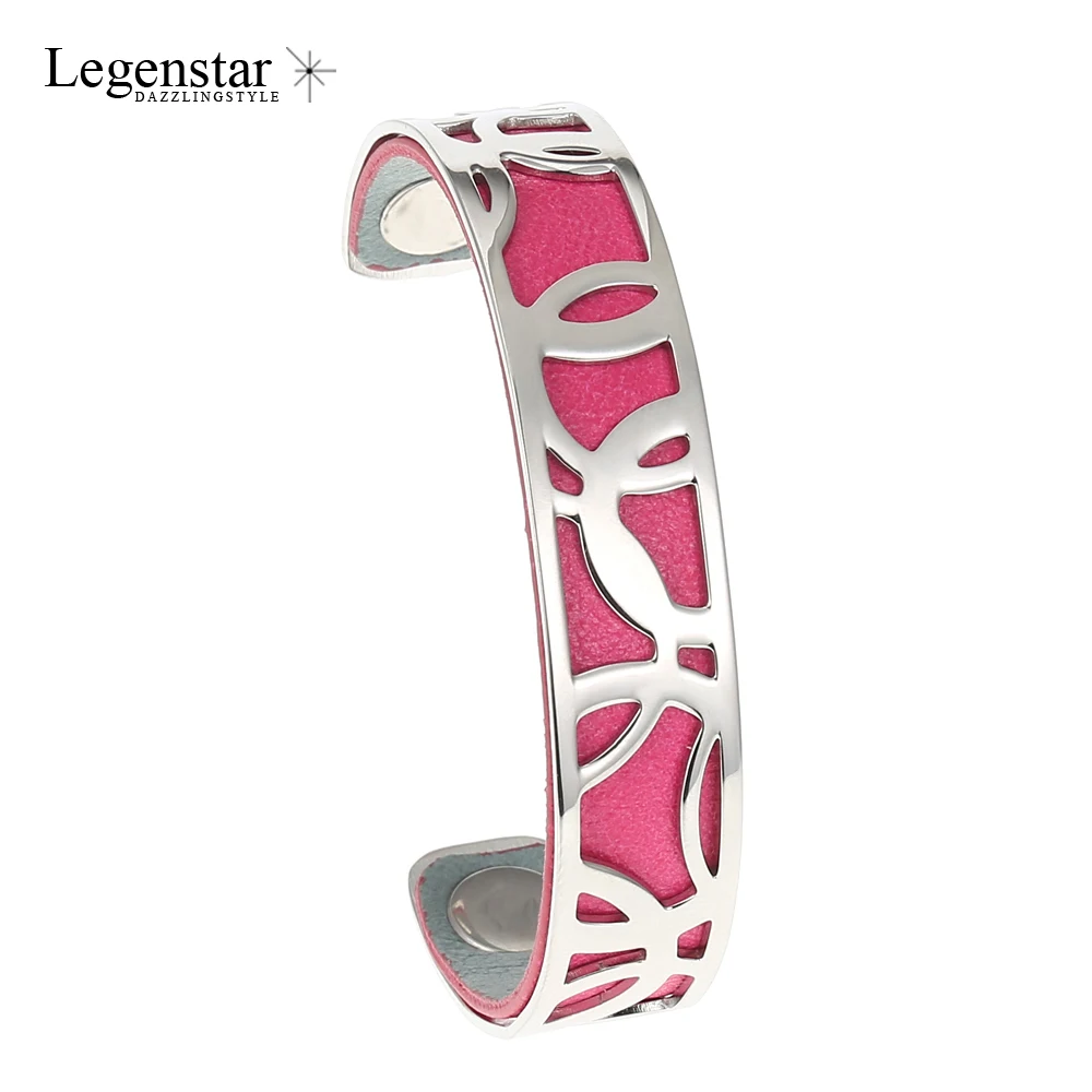 Legenstar Bijoux Jonc сменный Браслет манжета Manchette Femme ювелирные изделия 14 мм браслеты из