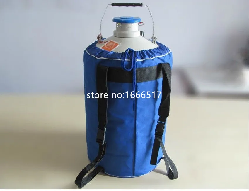 10л жидкий азот LN2 бак для хранения статический криогенный контейнер с ремнями