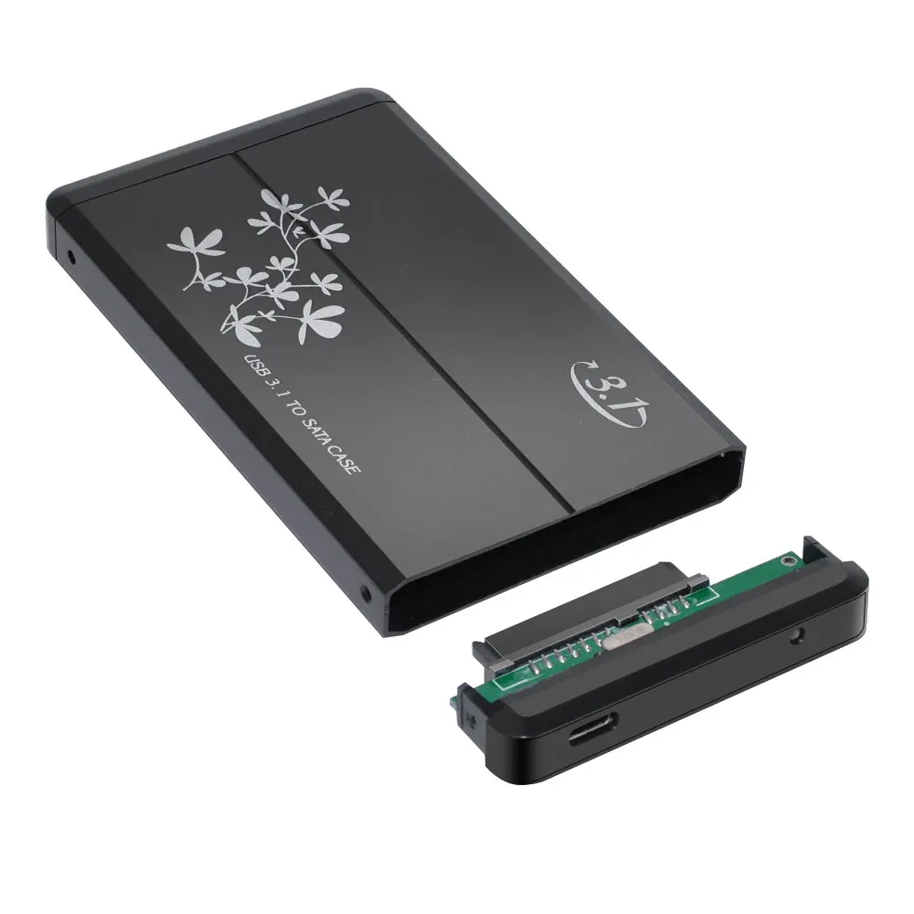 Внешний корпус из алюминиевого сплава 2. 5 дюймов Тип C SATA HDD коробка для ноутбука