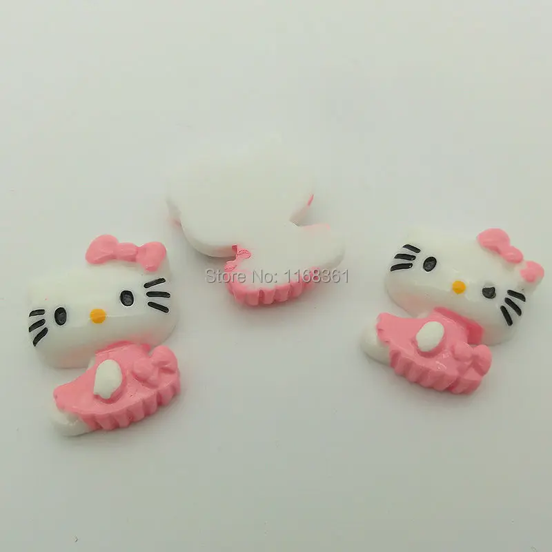 1 шт./лот смолы с плоской задней частью моделирование kawaii светло розовая юбка