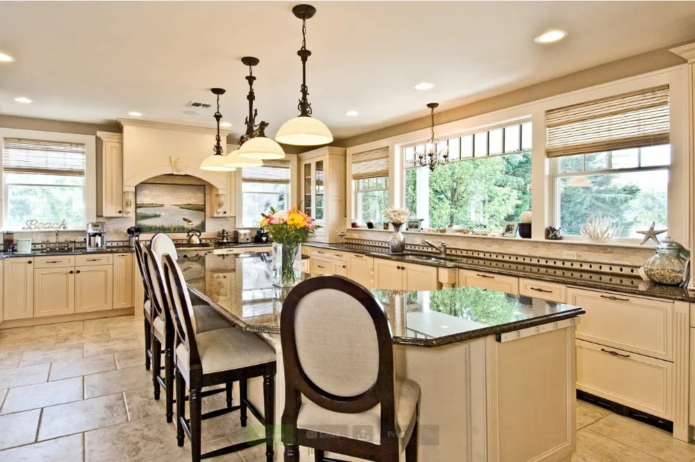 Кухонный шкаф 2017 дюйма кухонная мебель из массива дерева кухонный остров с