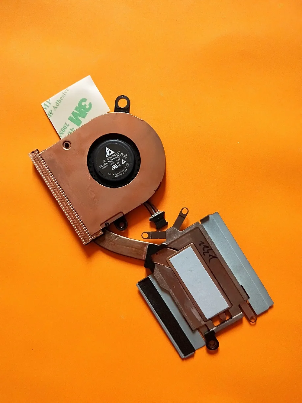 Для DELL широта E5289 cpu вентилятор охлаждения радиатора 0R2X0G