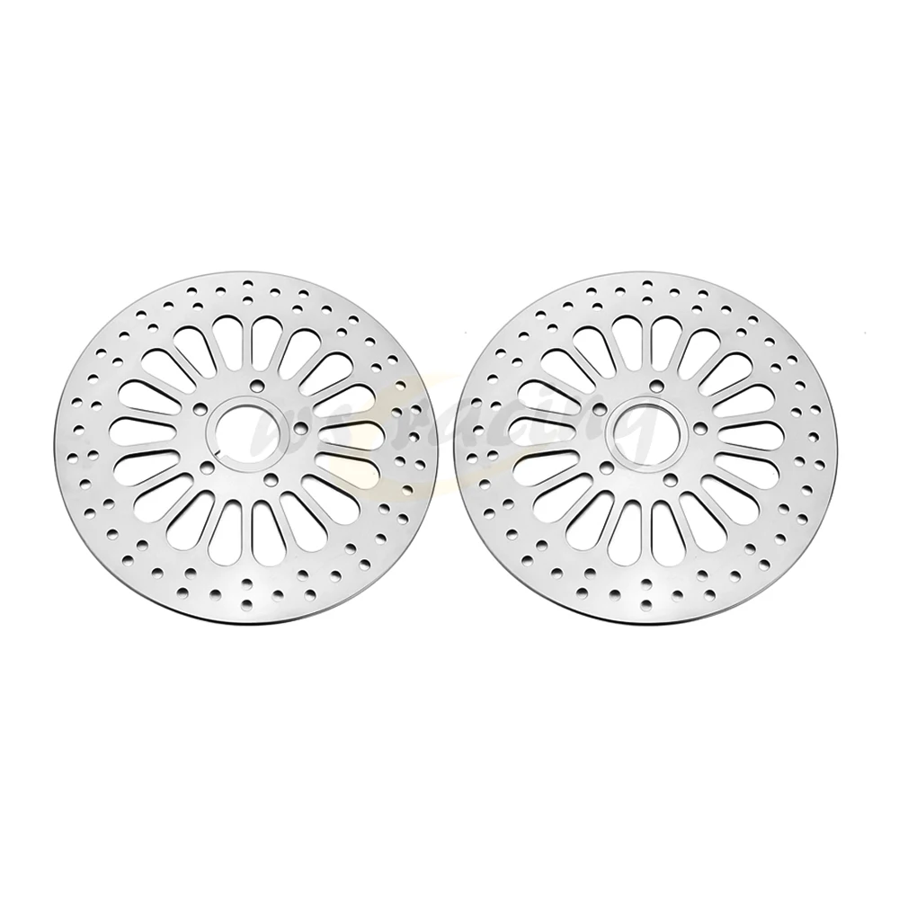 2 Pcs Stainless Steel Front Rear Brake Disc Rotor Set 11.5 For HARLEY TOURING SOFTAIL SPORTSTER DYNA 1984-2013 | Автомобили и