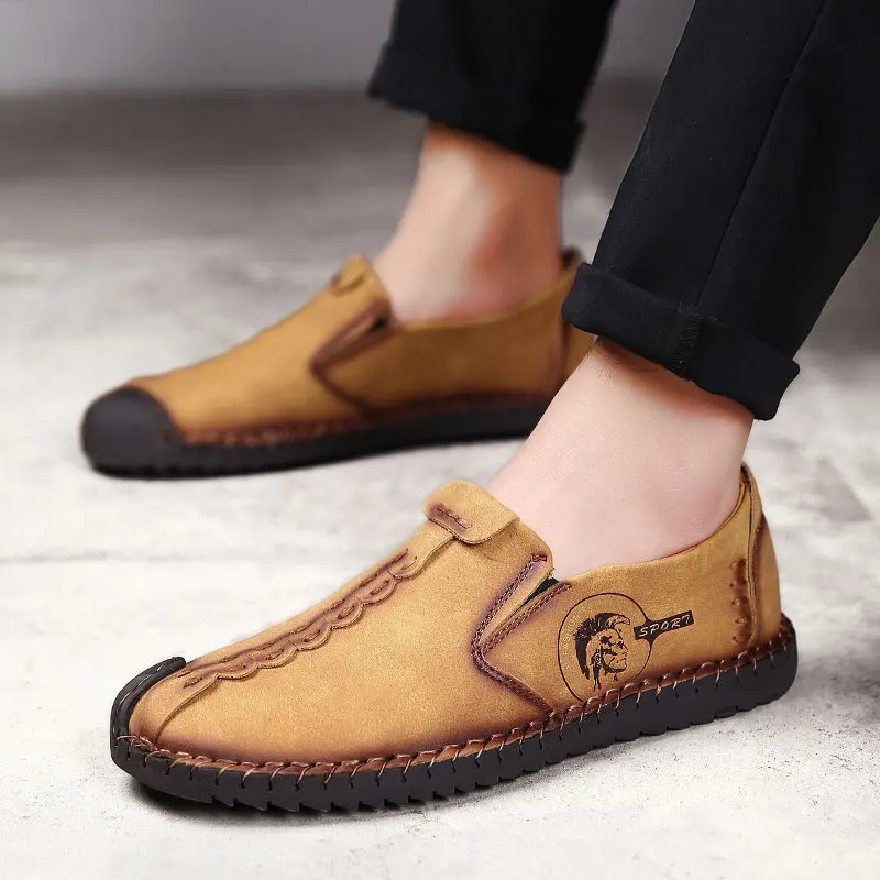 Туфли мужские классические на шнуровке элегантные туфли плоской подошве круглый