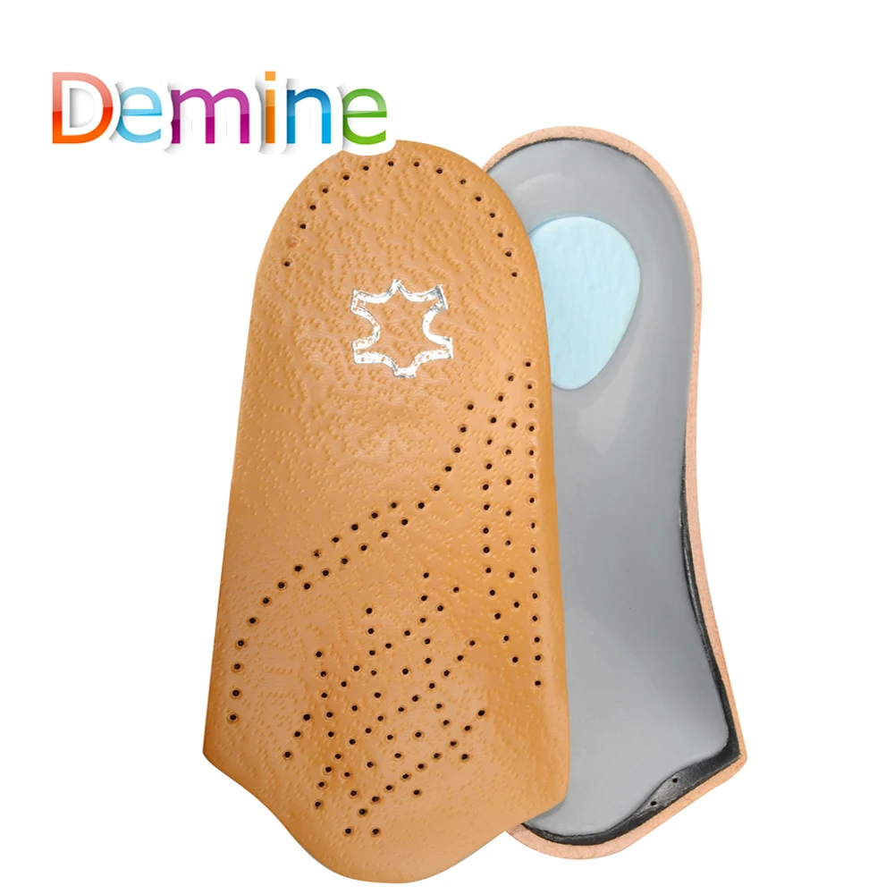 Demine ортопедические стельки для поддержки полусвода стопы правильная длина 3/4