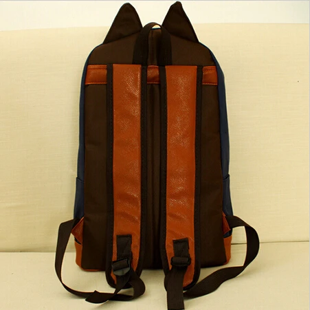 Рюкзак с кошачьими ушками для девушек 2016 хит продаж Студенческая дорожная сумка