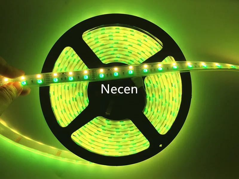Светодиодная лента Necen DC 24 В 5050 SMD 600led S RGB + теплый белый/RGB белый Водонепроницаемый