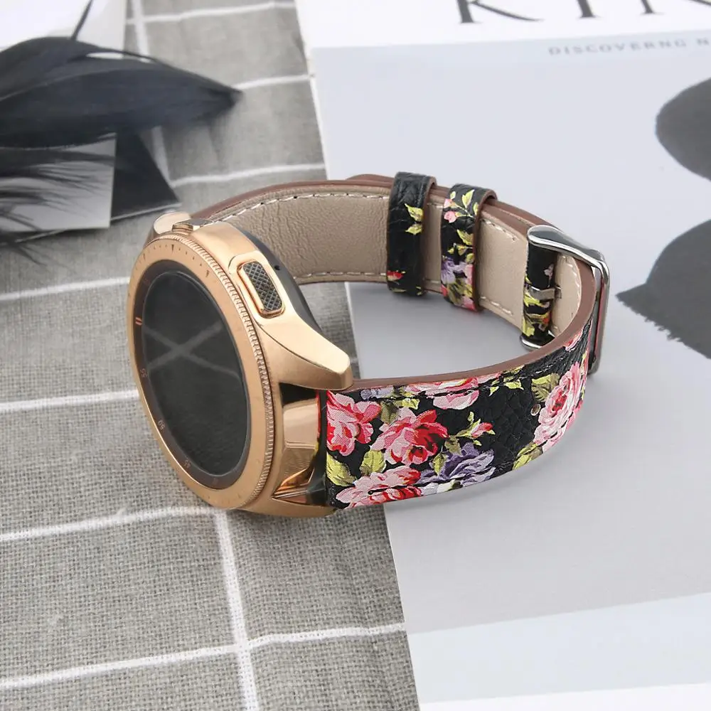 Новейшая мода, ремешок из натуральной кожи для часов samsung Galaxy Watch 42 мм/Galaxy Watch Active 40 мм, сменный ремешок на запястье