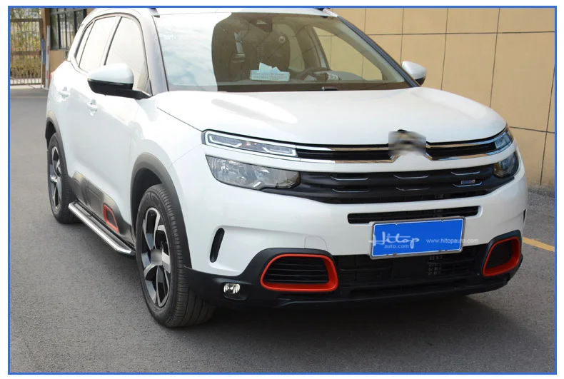 Новое поступление nerf бар Беговая доска боковой шаг бар для Citroen C5 AIRCROSS, педаль из алюминиевого сплава, отличное качество, популярный стиль