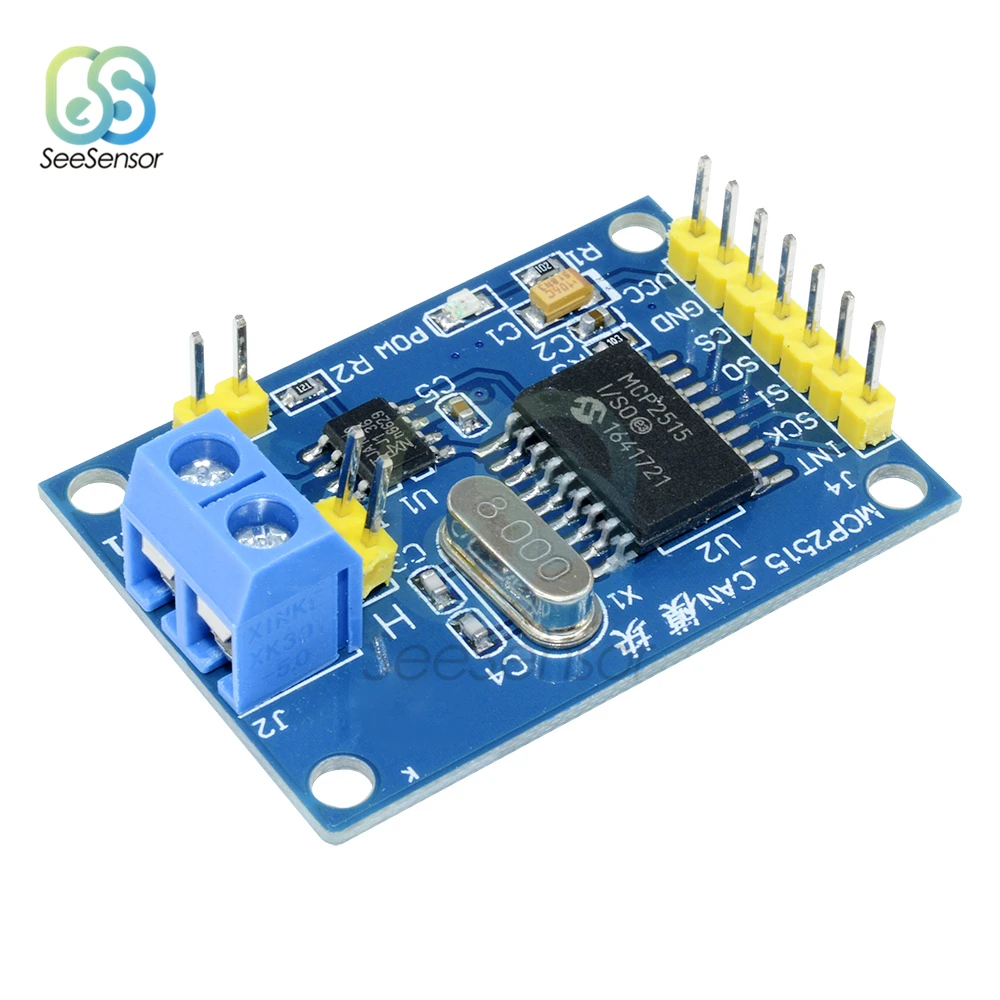 Модуль шины CAN MCP2515 TJA1050 приемник модуль SPI для arduino интеллектуальная электроника