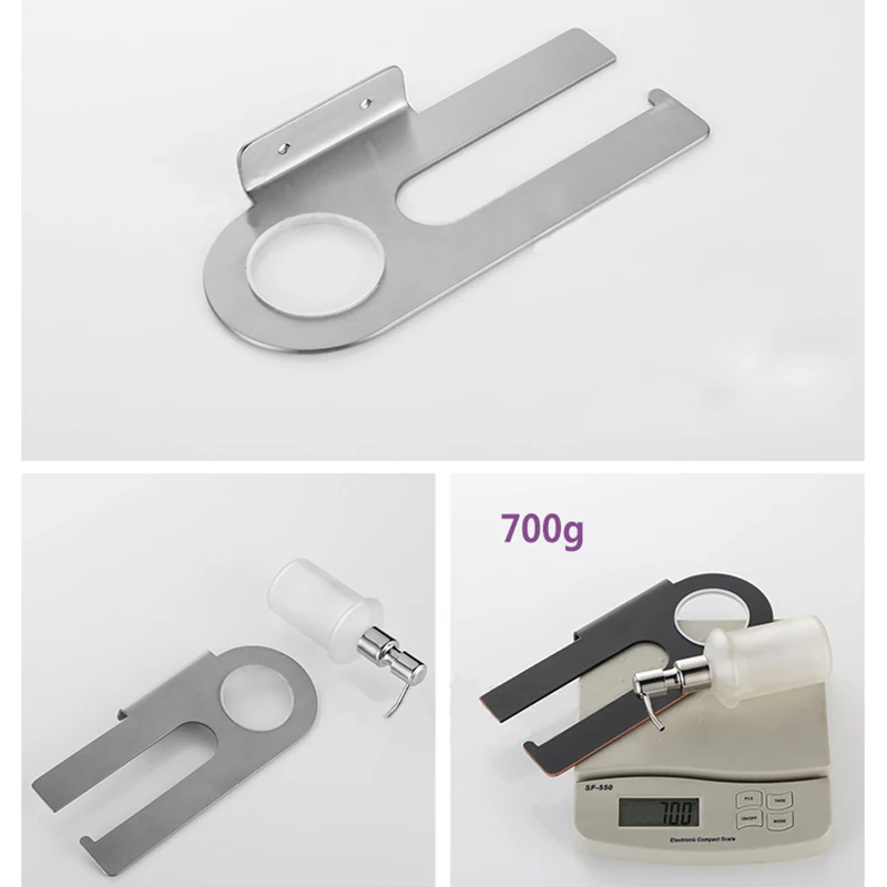 Настенный жидкого мыла с Полотенца бар кисти Никель ORB Аксессуары для ванной