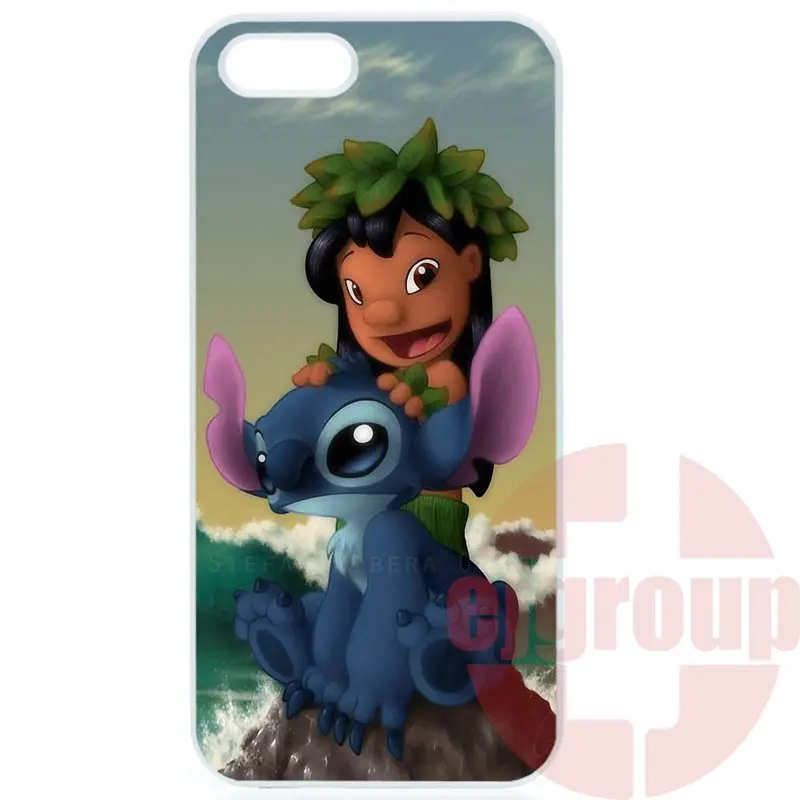 anied lilo and stitch Cell Cover Case For Apple iPhone 4 4S 5 5C SE 6 6S 7 7S Plus 4.7 5.5 iPod Touch |