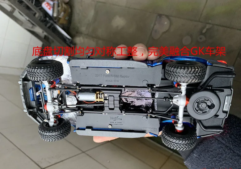 Ручная работа, хорошее качество изготовления, 1:24 RC Гусеничный модифицированный грузовик для ford F150 модель пикапа