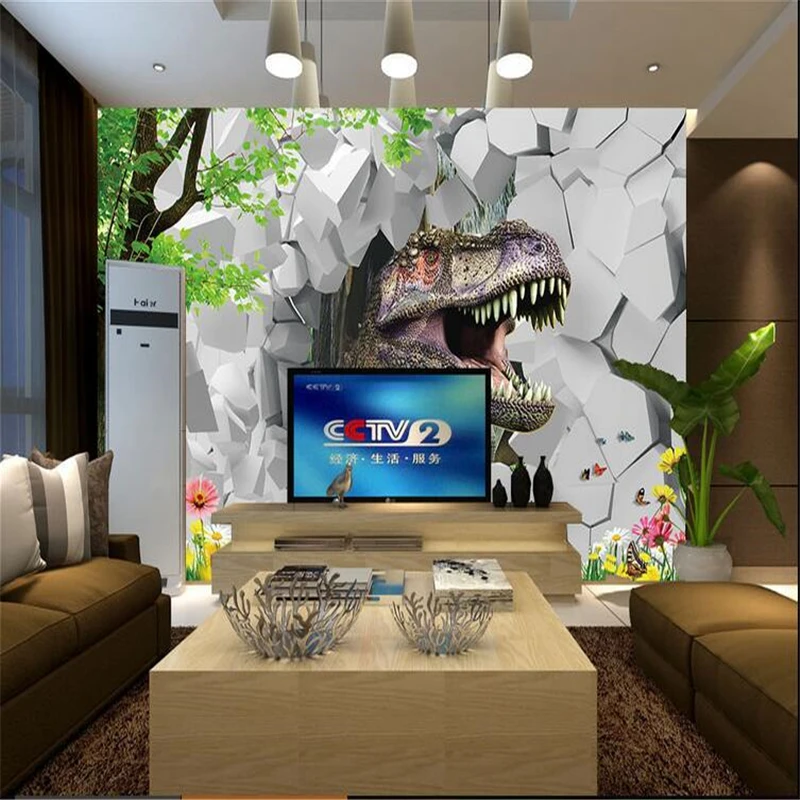Beibehang пользовательские фото обои большая роспись Парк Юрского периода Мечта 3D
