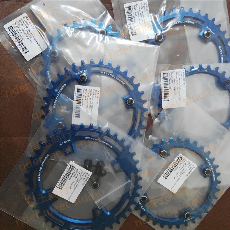 FOURIERS 104BCD 30 32 34 36 38 40 42T A7075 T651 сплав велосипед s бензопилы MTB дорожный цикл