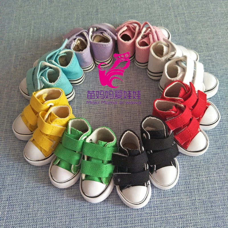 Парусиновая обувь для кукол 7 5 см|shoes bjd|doll shoestoy shoes |