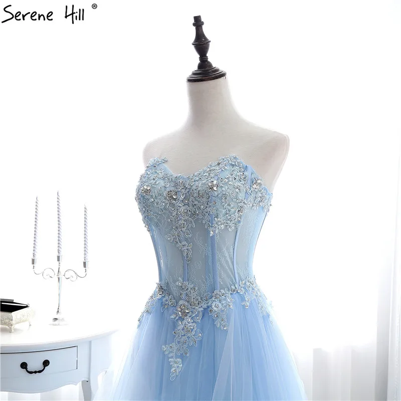 Blue Diamond Sequined Tulle пикантные вечерние платья 2019 с открытыми плечами A Line модное