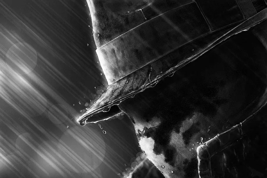Rorschach Watchmen Шелковый постер к фильму тканевый художественный настенный 12x18 дюймов