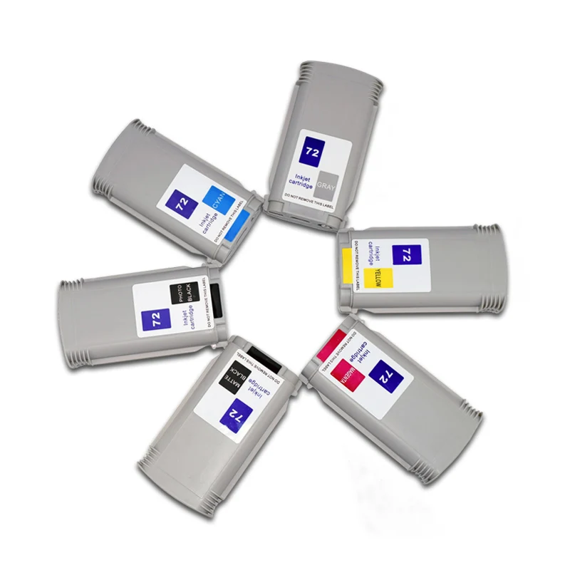 Картридж для HP 72 130 мл совместимый с Designjet T610 T620 T770 T790 T1100 T1120 T1200 T1300 T2300|cartridge for