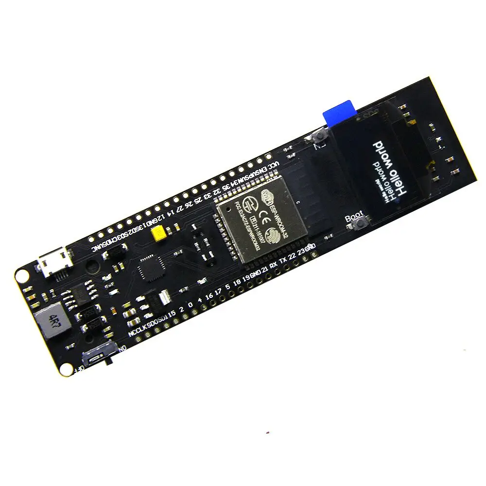 TTGO ESP-32 ESP32 OLED WiFi и Bluetooth аккумулятор Rev1 0 96 дюйма инструмент для разработки |