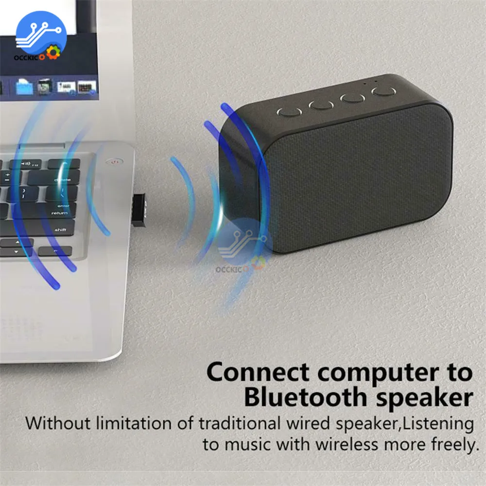 USB Bluetooth V5.0 беспроводной адаптер ключа для Windows PC ноутбук мышь клавиатура приемник Bluetooth передатчик с драйвером постоянного тока