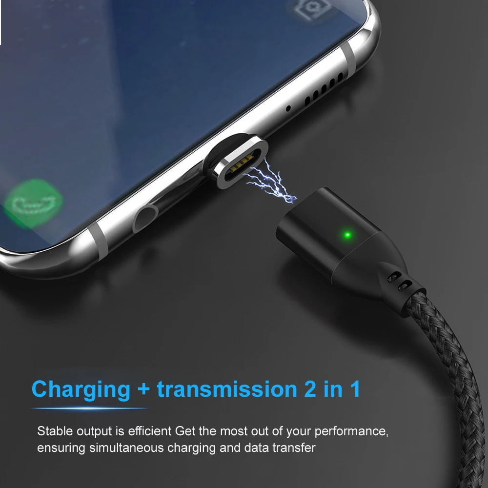 Новый MAX 3A USB кабель для быстрой зарядки и передачи данных Магнитный зарядный