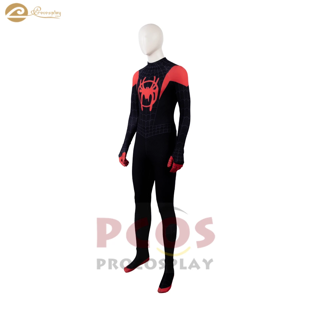 Человек паук: в костюм Человека паука из спандекса латексный Косплей cosyume Miles Morales