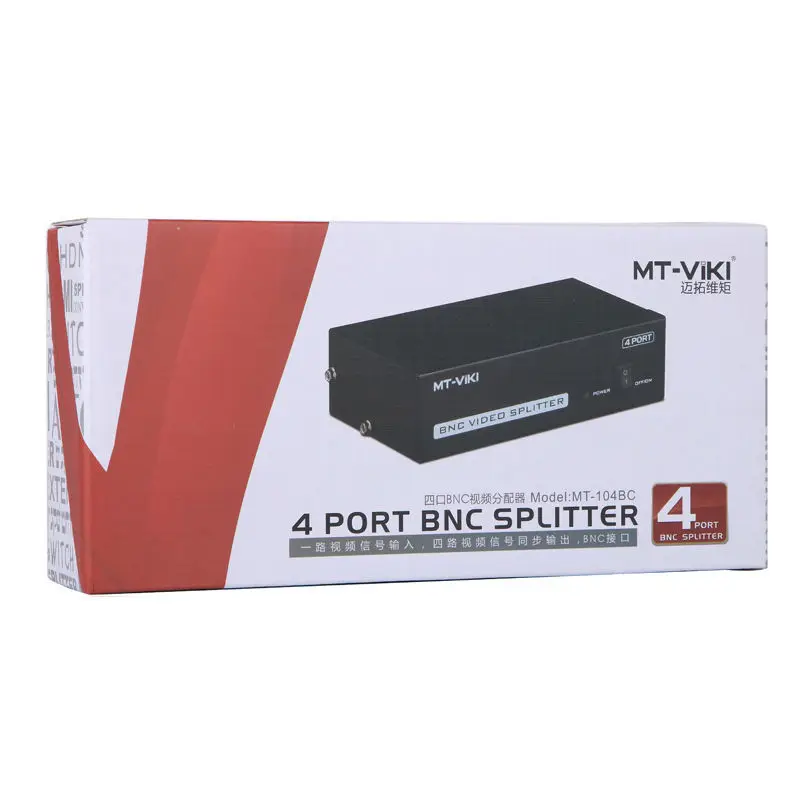 Распределитель BNC 1 в 4 out HUB Box Way дистрибьютор MT-104BC | Компьютеры и офис