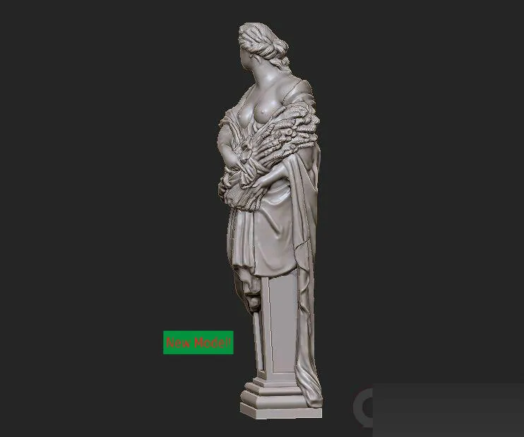 New model 3D for cnc or printers in STL file format Western Sculpture Model Autumn | Инструменты
