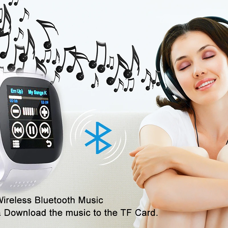 Смарт часы T8 Bluetooth часы телефон монитор сна поддержка SIM TF карта камера шагомер Reloj Inteligente батарея для Android
