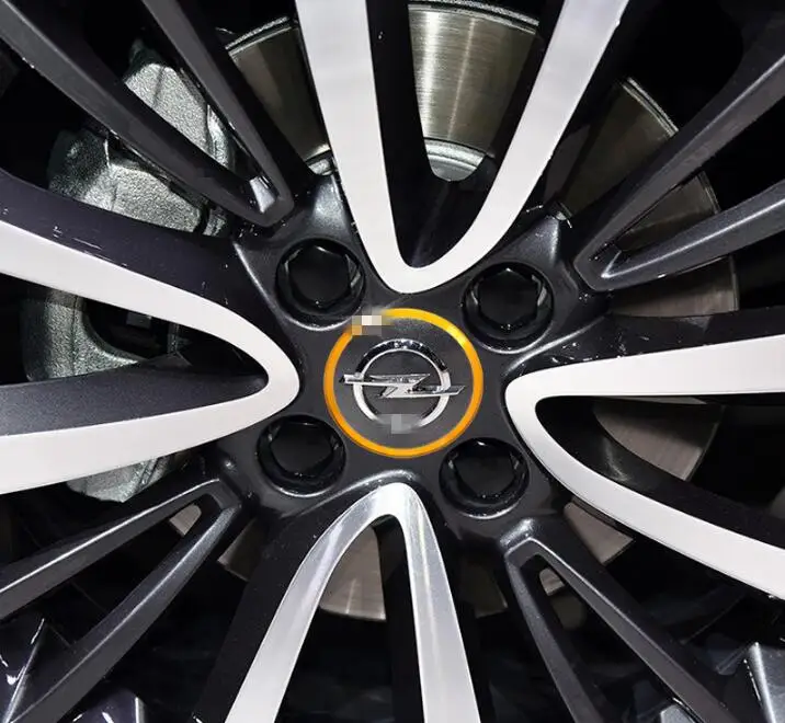 Лидер продаж автомобильный Стайлинг кольцо ступица украшение круг для OPEL Corsa