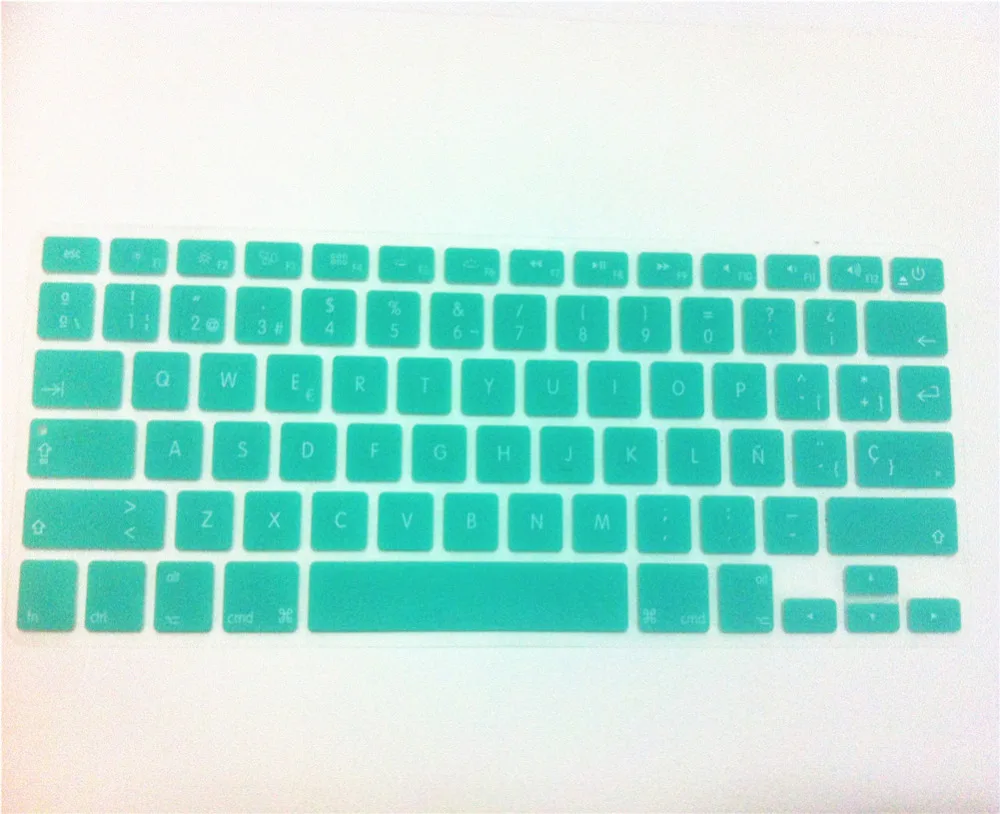 5 шт. силиконовые чехлы для клавиатуры Macbook Air Pro Retina 13 15|spanish keyboard cover|keyboard coversilicone