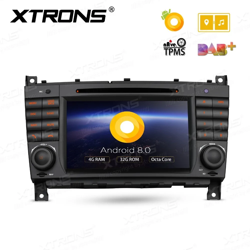 Android 8 0 Восьмиядерный 4G RAM 7 &quotавтомобильный DVD мультимедиа GPS радио для Mercedes Benz C