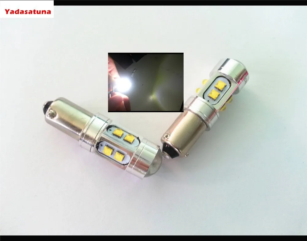 Бесплатная доставка 2 шт. H21w BAY9S 433D осветители Cree светодиодный