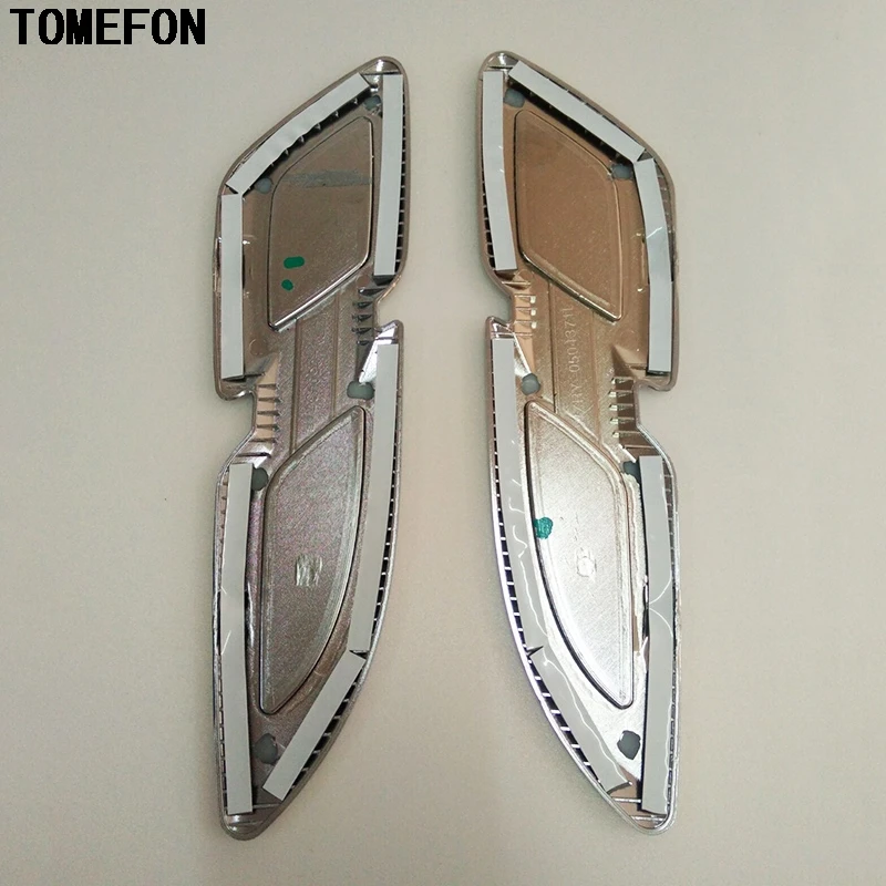 TOMEFON для Nissan X-trail T31 T32 Rogue 2014 2015 2016 2017 ABS Хромированная передняя боковая модульная