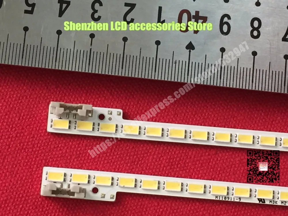 4 шт./лот 40-дюймовый ЖК-дисплей подсветка лампы BN64-01639A LTJ400HM 2011SVS40 62LED 440 мм 2 шт. слева