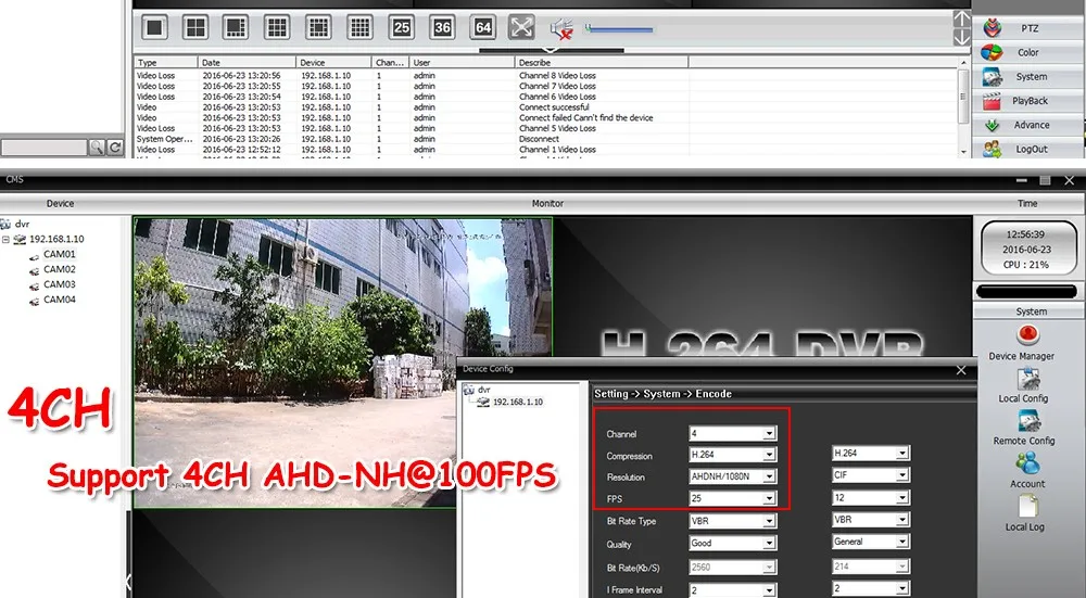 Аналоговая камера высокого разрешения/N DVR 4-канальный 8-канальный CCTV AHD DVR AHD-N гибридный видеорегистратор/1080 P NVR 4in1 видеомагнитофон для AHD камера IP камера аналоговая камера