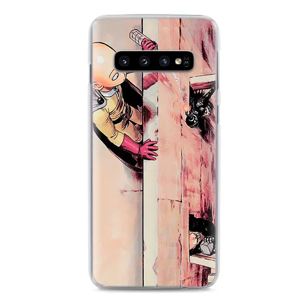 06 Отбеливать один удар человек телефон чехлы для Samsung Galaxy S8 S9 S10 плюс S10e M10 M20 S6 S7 Край жесткий поликарбонатный чехол-крышка - Цвет: 06