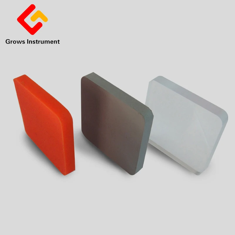 

Type D Shore hardness block