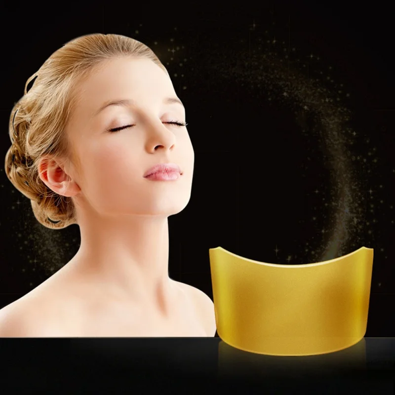 New Gold Neck Mask Crystal Powder Whitening Anti-Aging Care Moisturizing Remove Wrinkles N3 | Красота и здоровье