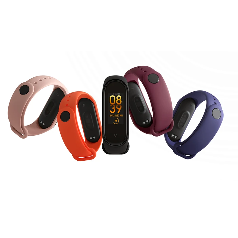 Глобальная версия Xiaomi Mi Band 4 Smart Miband Водонепроницаемый Фитнес браслет с