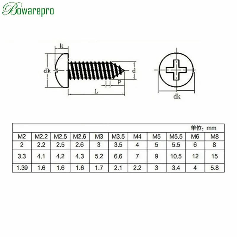 100 шт. саморезы из углеродистой стали M2.3 M2.6 M3|self tapping screw|tapping screwself screw |