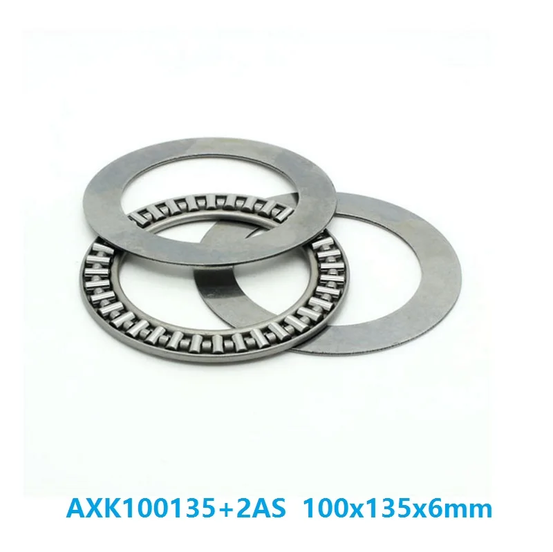 2 шт./лот AXK100135 + 2AS плоскостная тяга нужен роликовый подшипник 100x135x6 мм игольчатые
