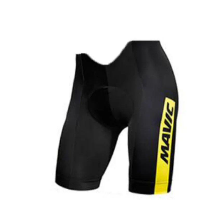 A-3 Mavic Лето Coolmax 9D Gepolsterte Tragerhose Stobfest MTB Fahrrad шорты Rennrad шорты манера Ropa Ciclismo велосипедные шорты - Цвет: A-3