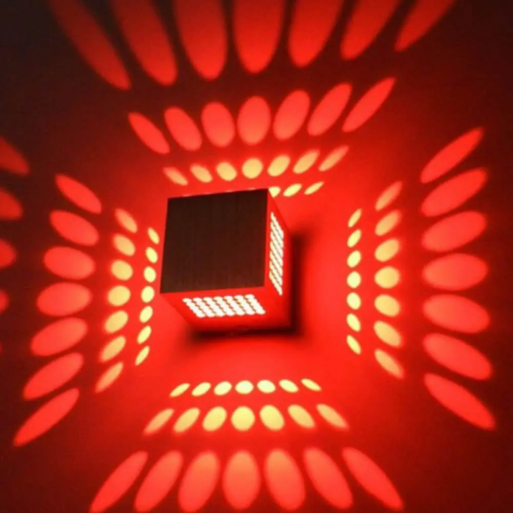 Apextech светодиодный RGB дистанционный настенный светильник с ЧПУ Алюминиевый